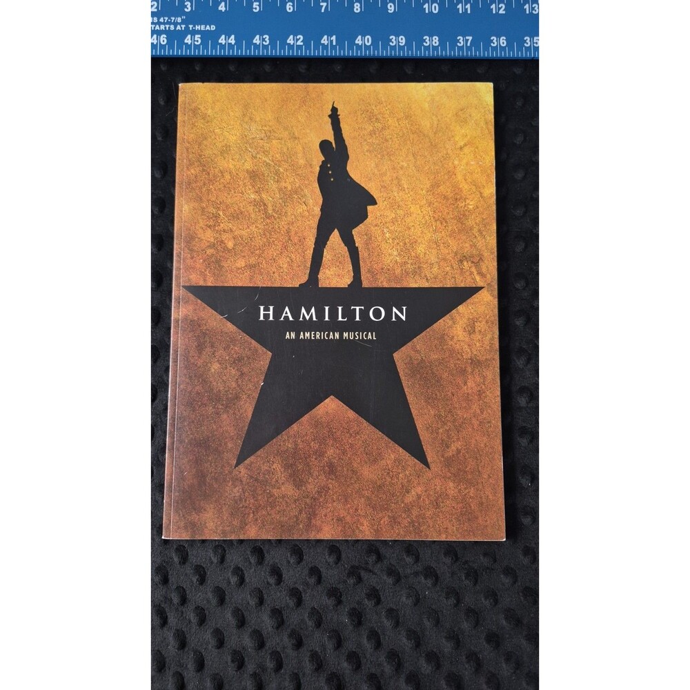 Hamilton An American Musical Souvenir Program Broadway Theater Art